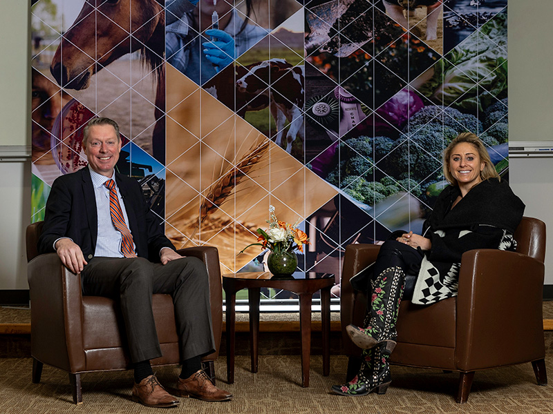 Jayson Lusk and Ellie Rubenstien