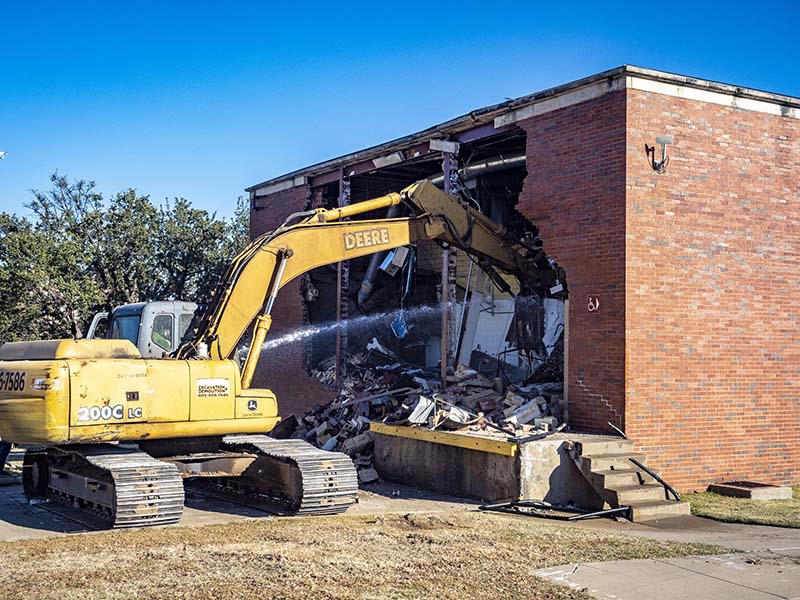 4-h building demolition