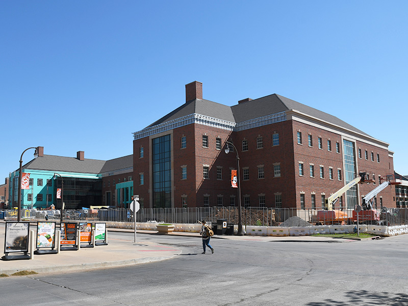 View of New Frontiers Agricultural Hall