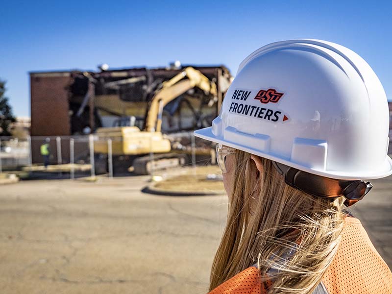 4-H building demolition