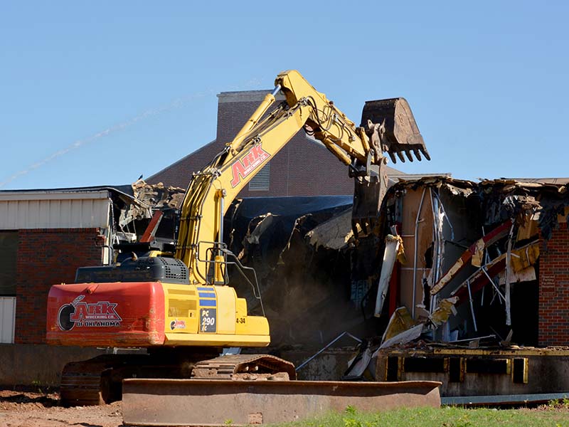 Agriculture North demolition