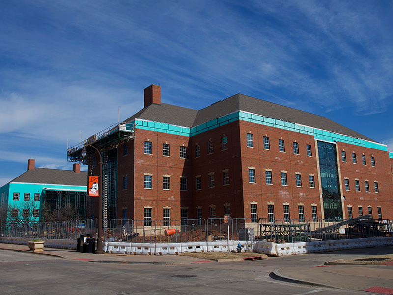 Windows and Brickwork on New Frontiers Building